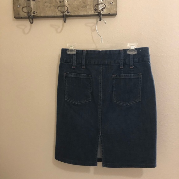 Banana Republic Jean skirt size 6 - Picture 3 of 4